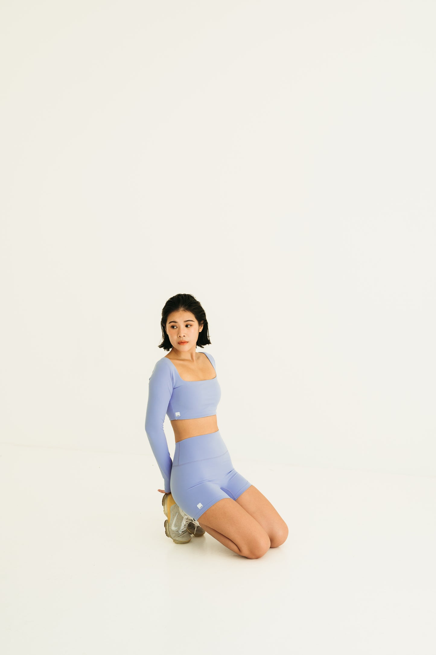 Kozei SoftForm Padded Top in Lavender Cloud