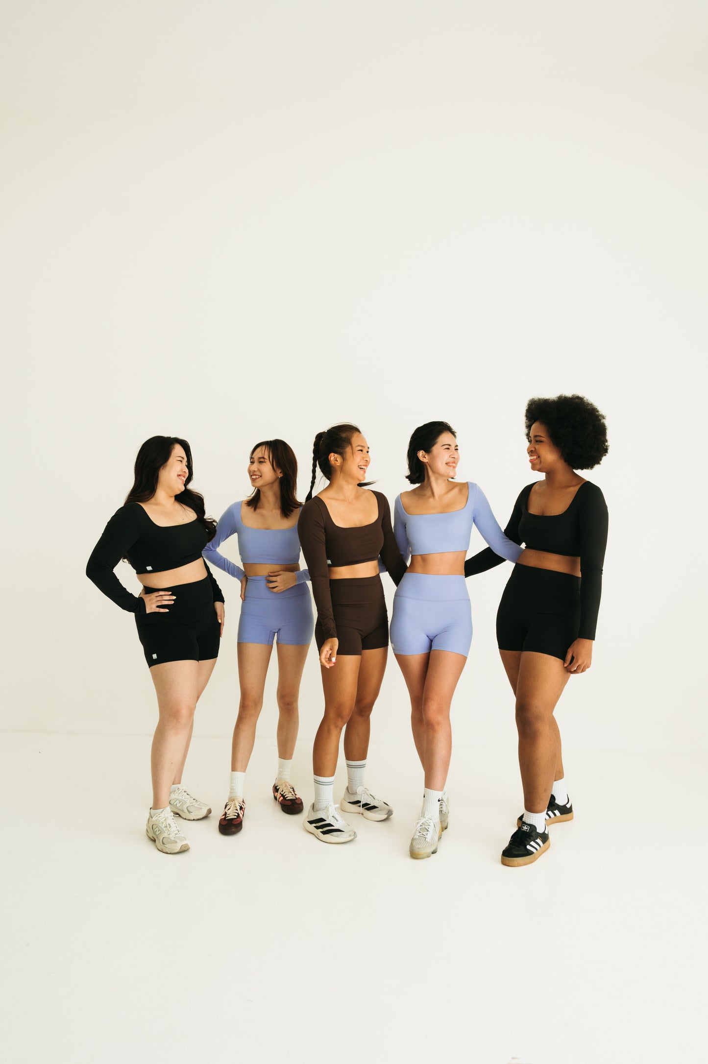 Kozei SoftForm Padded Top in Iced Black