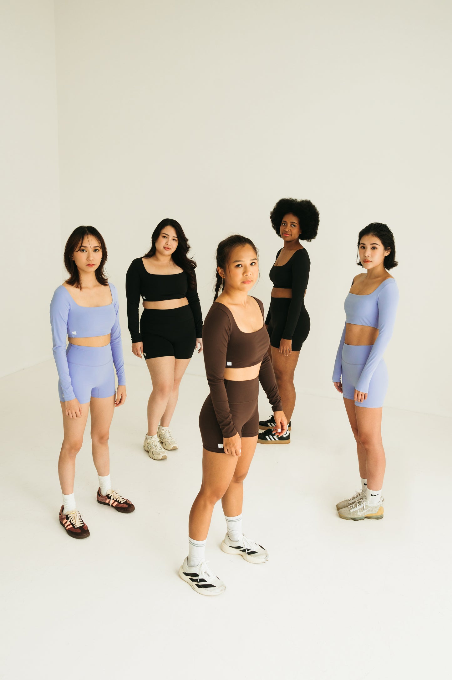 Kozei SoftForm Shorts in Iced Black