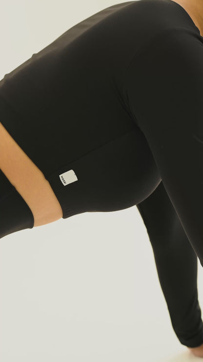 Kozei SoftForm Padded Top in Iced Black